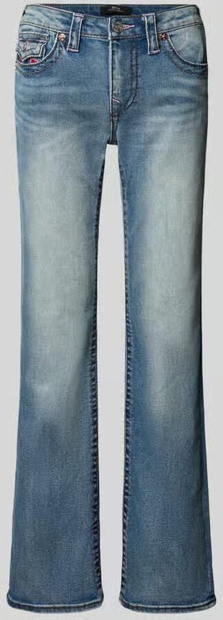 True Religion Bootcut-jeans van katoenmix model 'BECCA'