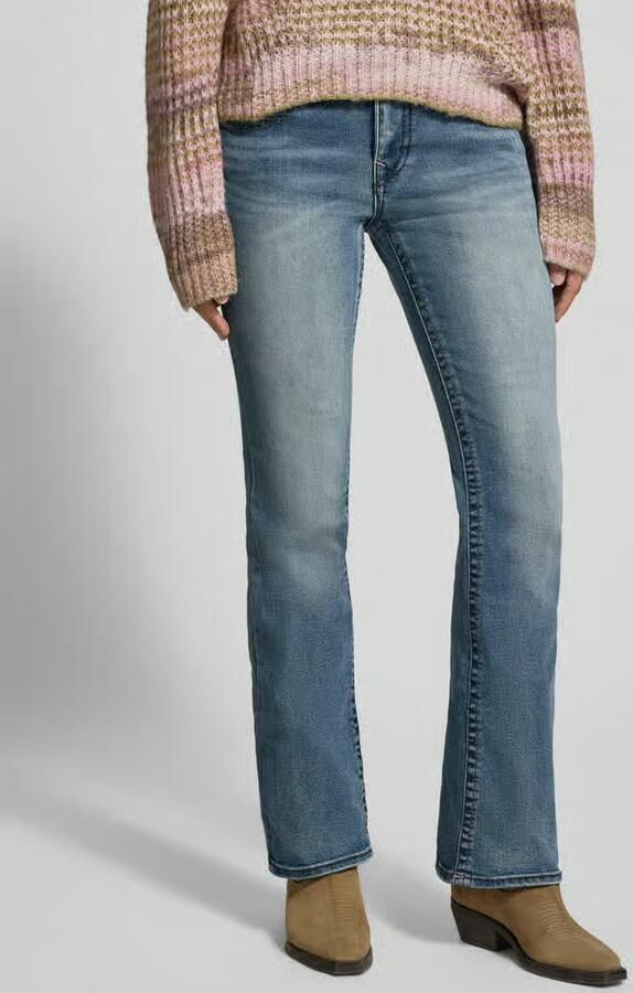 True Religion Bootcut-jeans van katoenmix model 'BECCA' - Foto 2