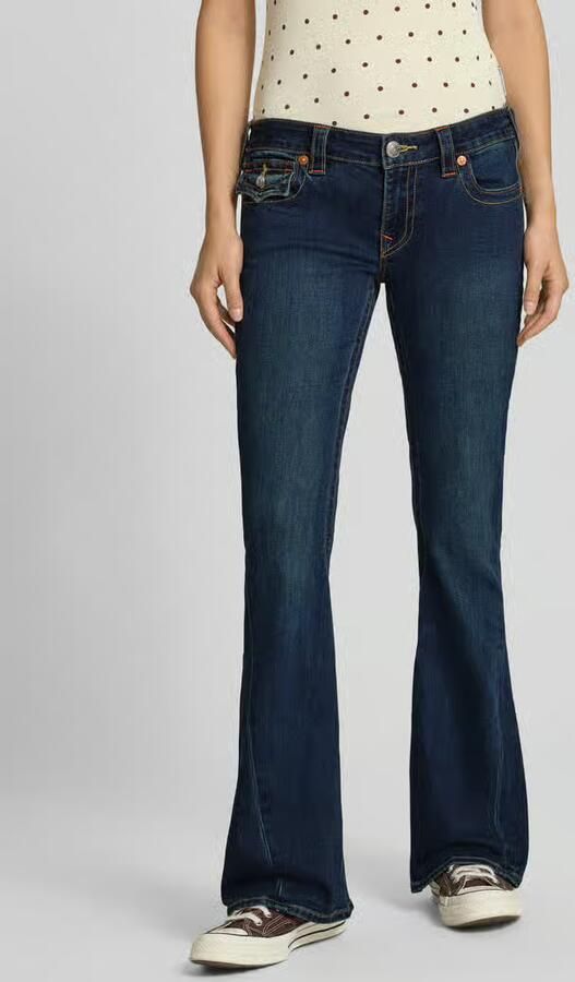 True Religion Bootcut-jeans van katoenmix model 'JOEY' - Foto 3
