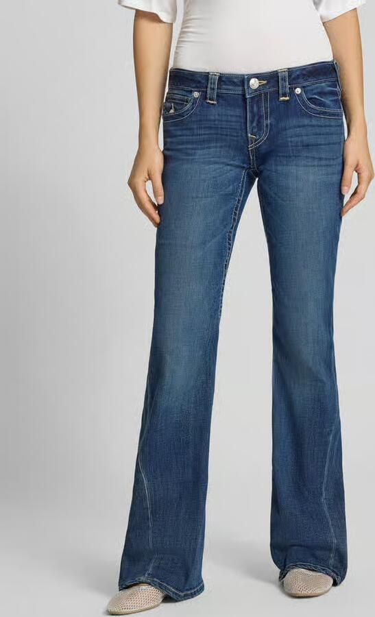 True Religion Bootcut-jeans van katoenmix model 'JOEY' - Foto 3