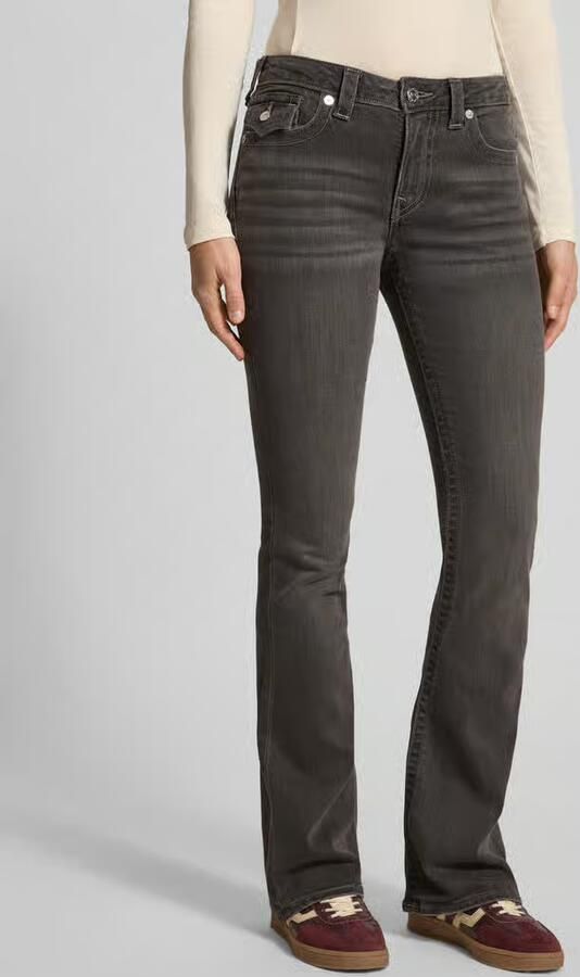 True Religion Flared jeans in used-look model 'BECCA' - Foto 3