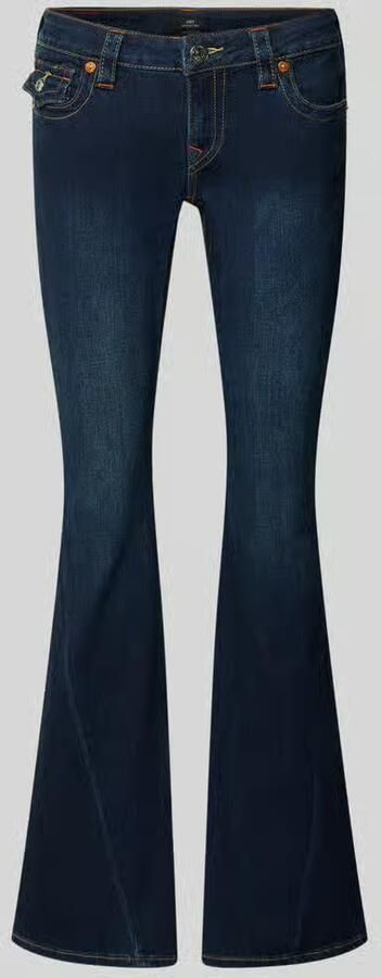 True Religion Low rise flared jeans met steekzakken model 'JOEY'
