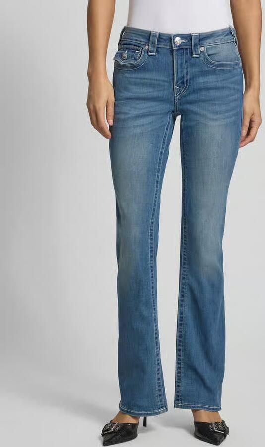 True Religion Mid rise bootcut jeans in used-look model 'BECCA' - Foto 2