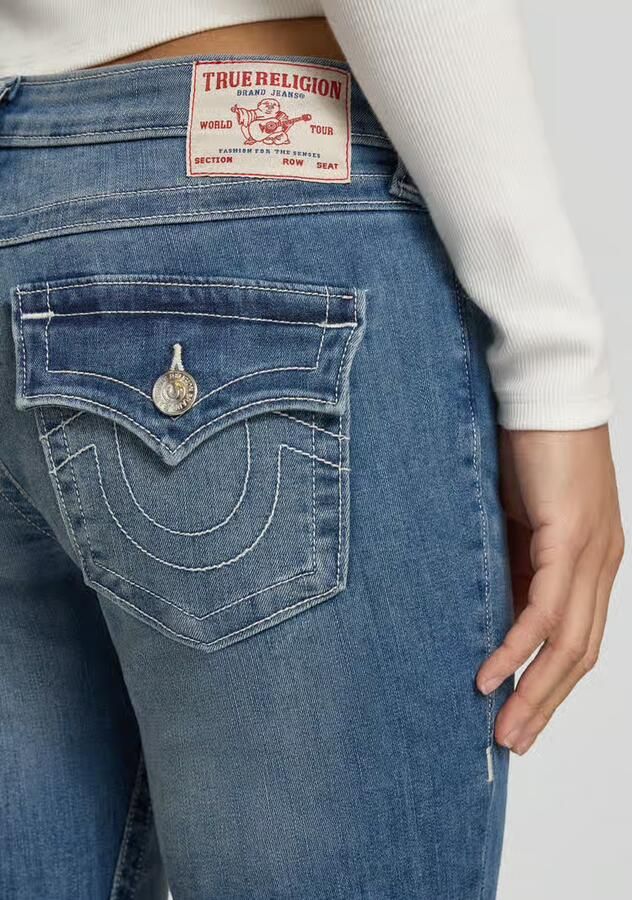 True Religion Uitlopende jeans model 'JOEY'