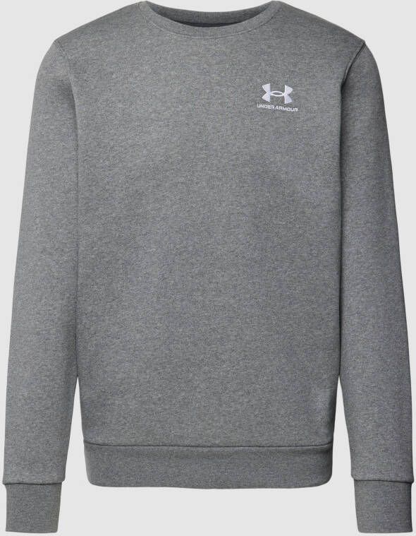 Under Armour Sweatshirt met labelprint model 'Essential'