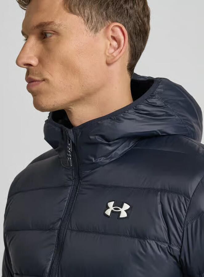 Under Armour Donsjack met capuchon en logo model 'LEGEND'