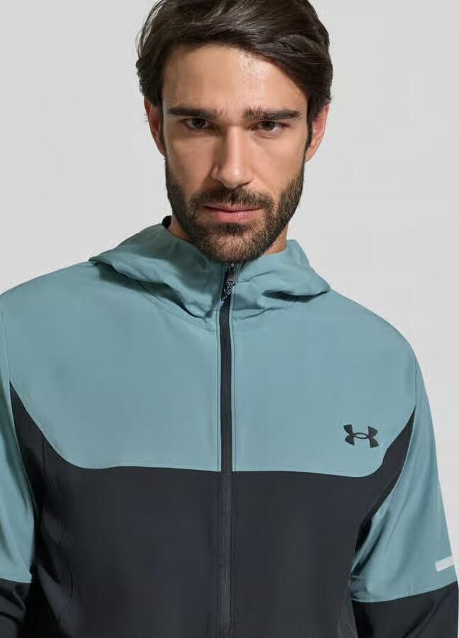 Under Armour Functioneel jack met logo en steekzakken - Foto 2