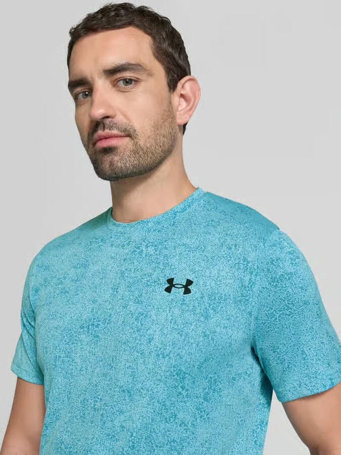 Under Armour Functioneel shirt in all-over look met logo model 'Pixelate' - Foto 2