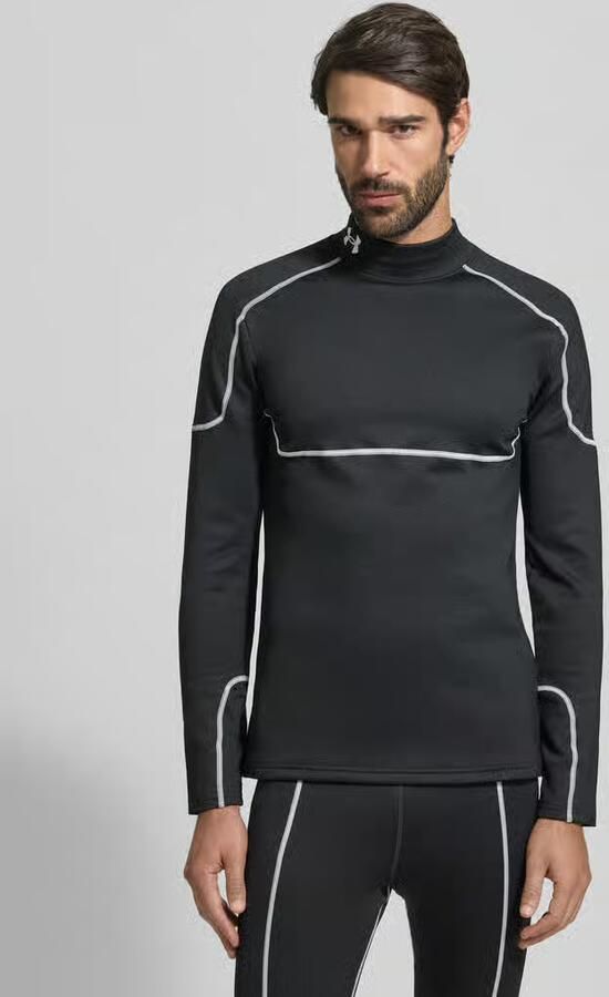 Under Armour Functioneel shirt met opstaande kraag en labelstitching - Foto 3
