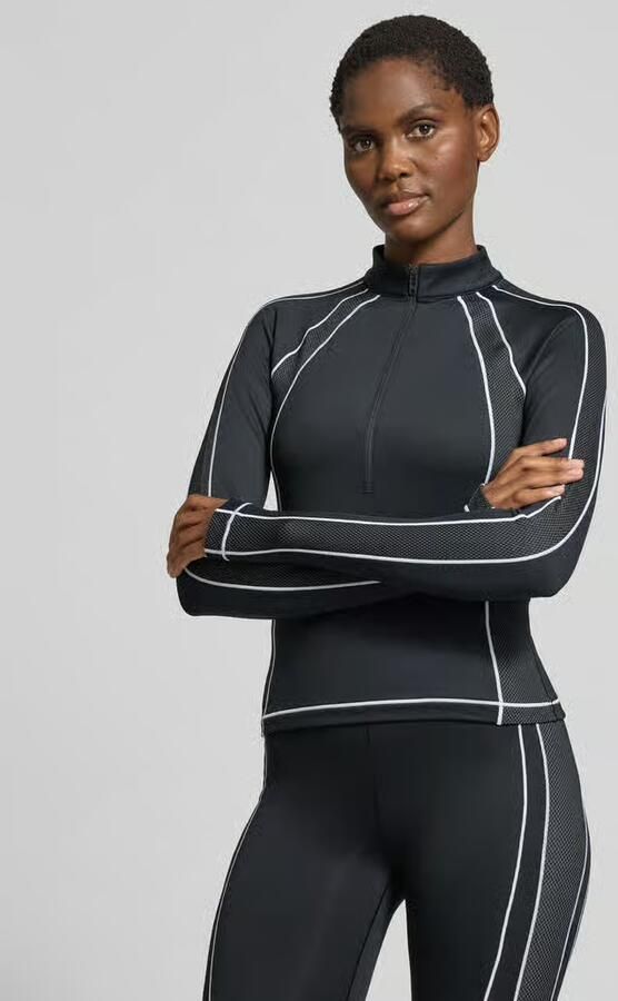 Under Armour Functioneel shirt met opstaande kraag model 'ColdGear Textured' - Foto 2