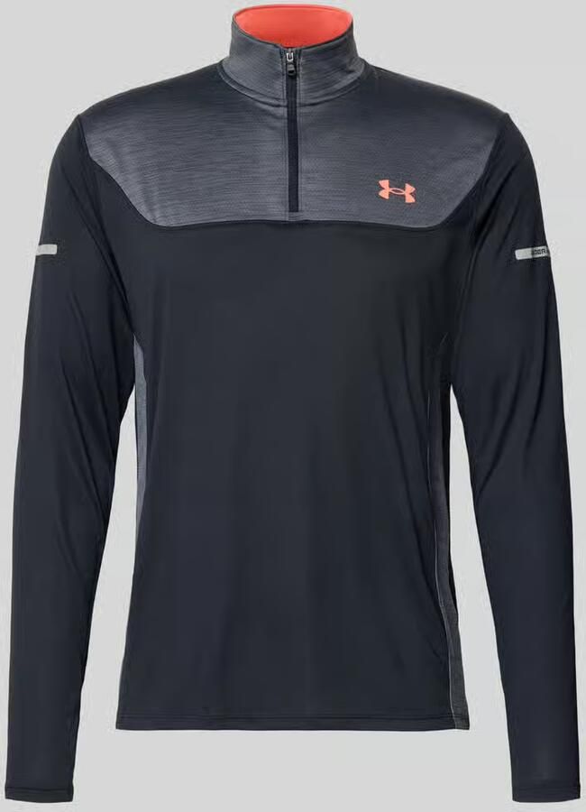Under Armour Functioneel shirt met opstaande kraag model 'Tech Utility 1 4 Zip'