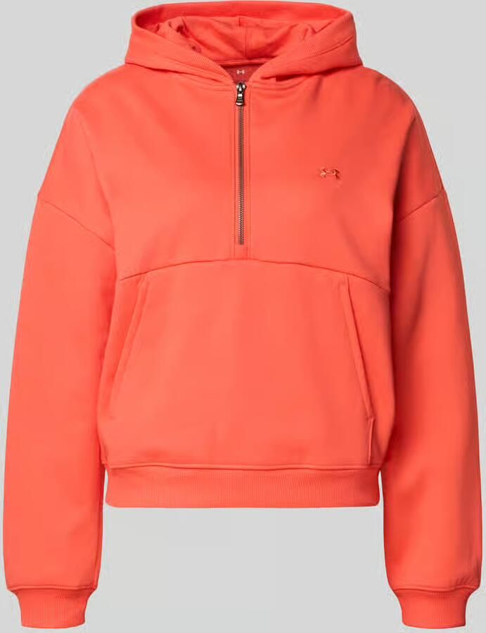 Under Armour Hoodie met ritssluiting en labelstitching