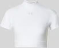 Under Armour Kort t-shirt met logo en opstaande kraag