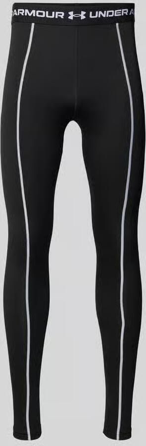Under Armour Legging met elastische band en labeldetails