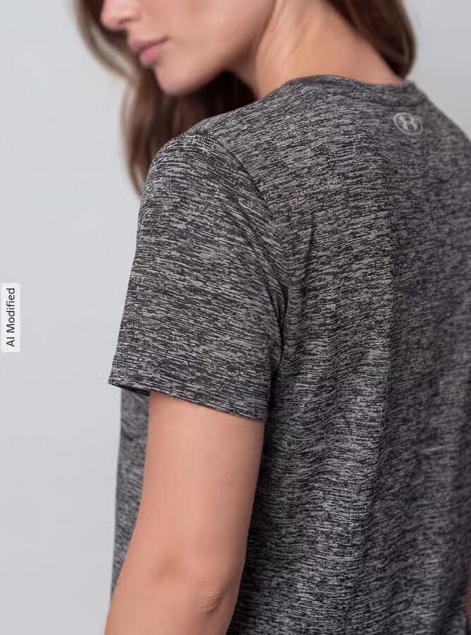Under Armour Loose Fit sport-t-shirt met logoprint - Foto 2