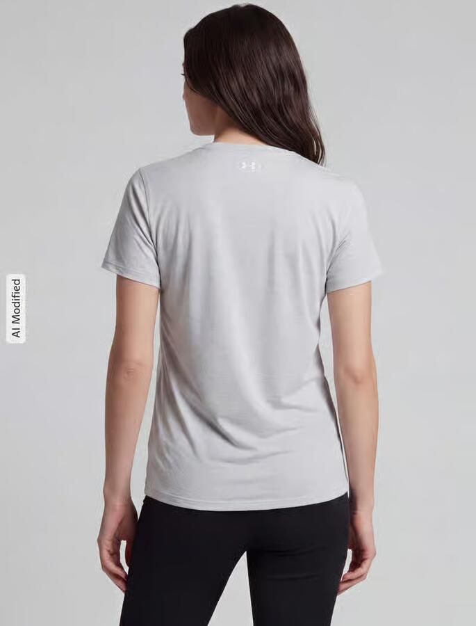 Under Armour Loose Fit sport-t-shirt met logoprint - Foto 3