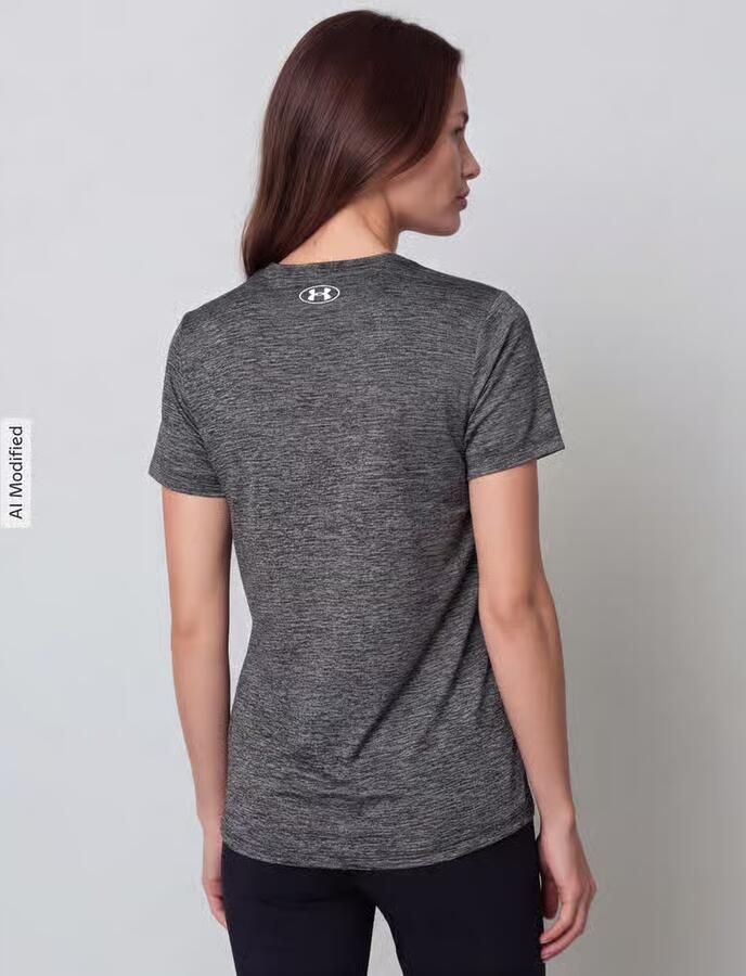 Under Armour Loose Fit sport-t-shirt met logoprint - Foto 2