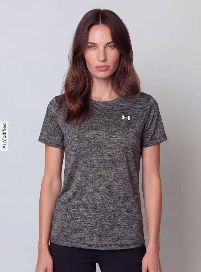 Under Armour Loose Fit sport-t-shirt met logoprint - Foto 3