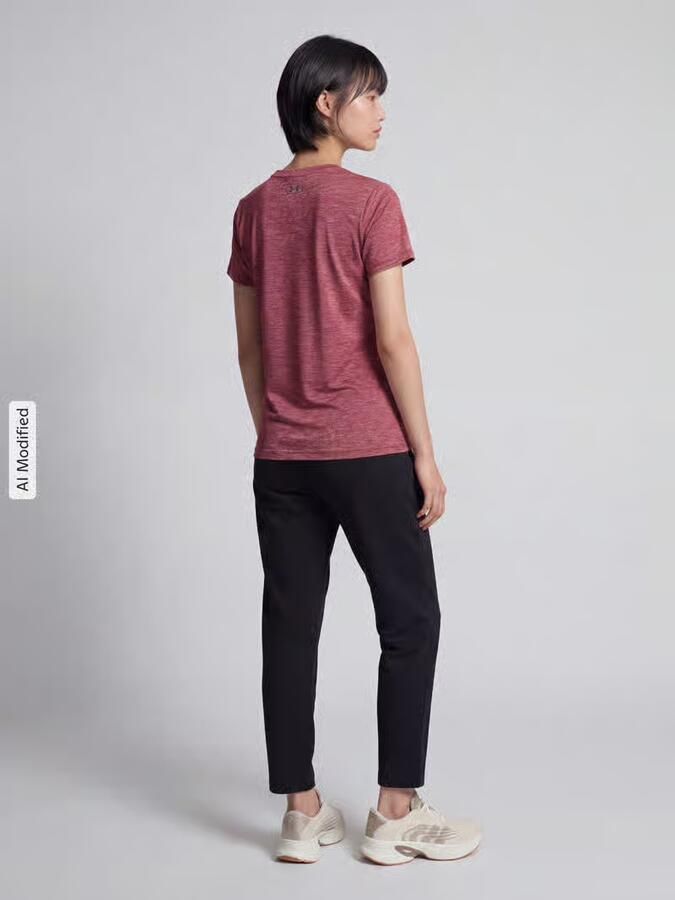 Under Armour Loose Fit sport-t-shirt met logoprint - Foto 2