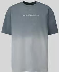 Under Armour oversized sport-t-shirt van katoenmix model 'UA M HWT GRADIENT'