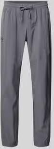 Under Armour Relaxed fit trainingsbroek met labelprint model 'Vibe' - Foto 4