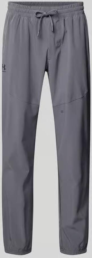 Under Armour Relaxed fit trainingsbroek met labelprint model 'Vibe' - Foto 3