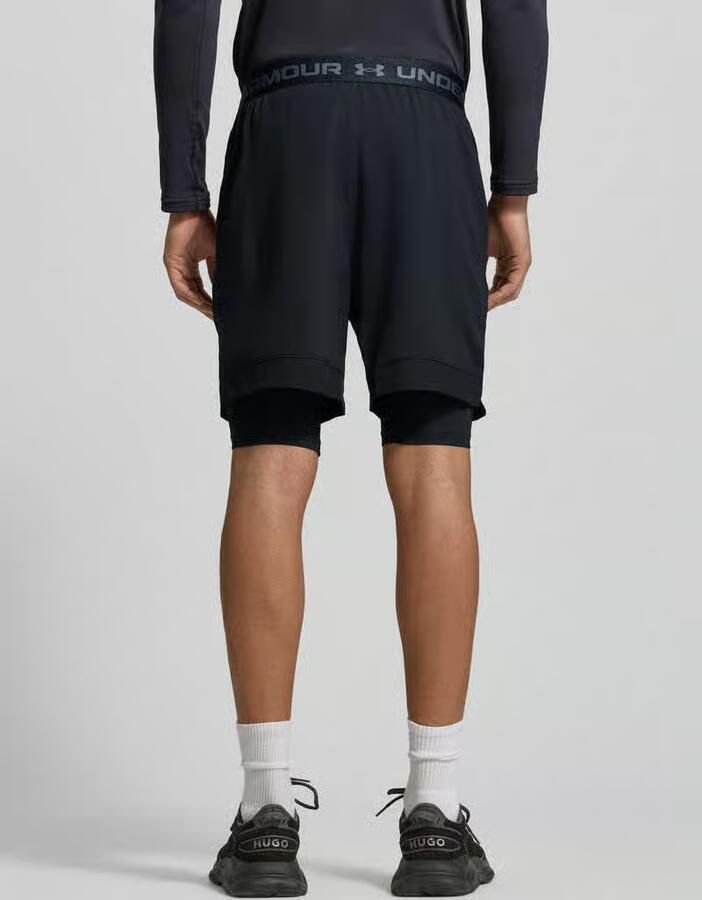 Under Armour Regular fit korte broek met geïntegreerde legging model 'Vanish' - Foto 2