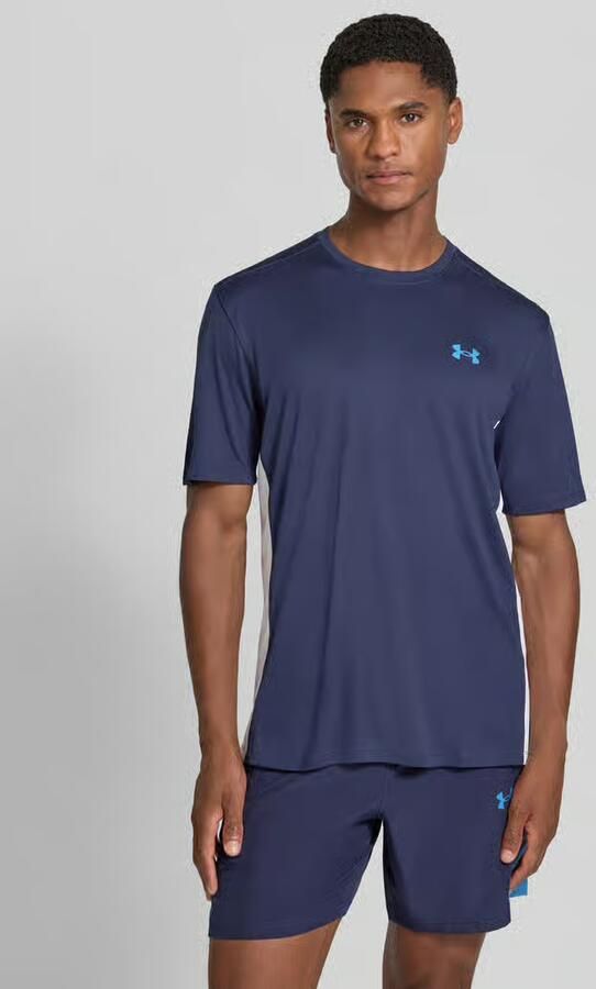 Under Armour Regular fit sport-t-shirt met labelprint - Foto 2