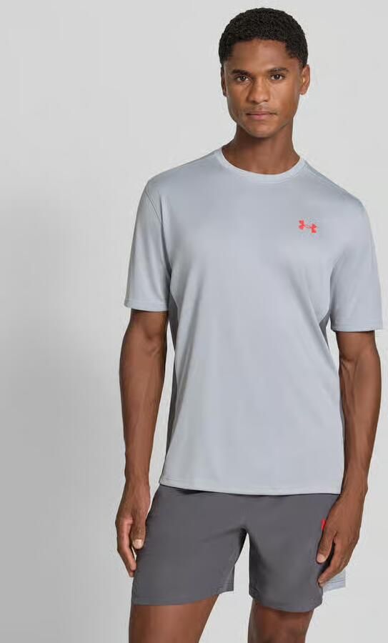 Under Armour Regular fit sport-t-shirt met labelprint - Foto 2