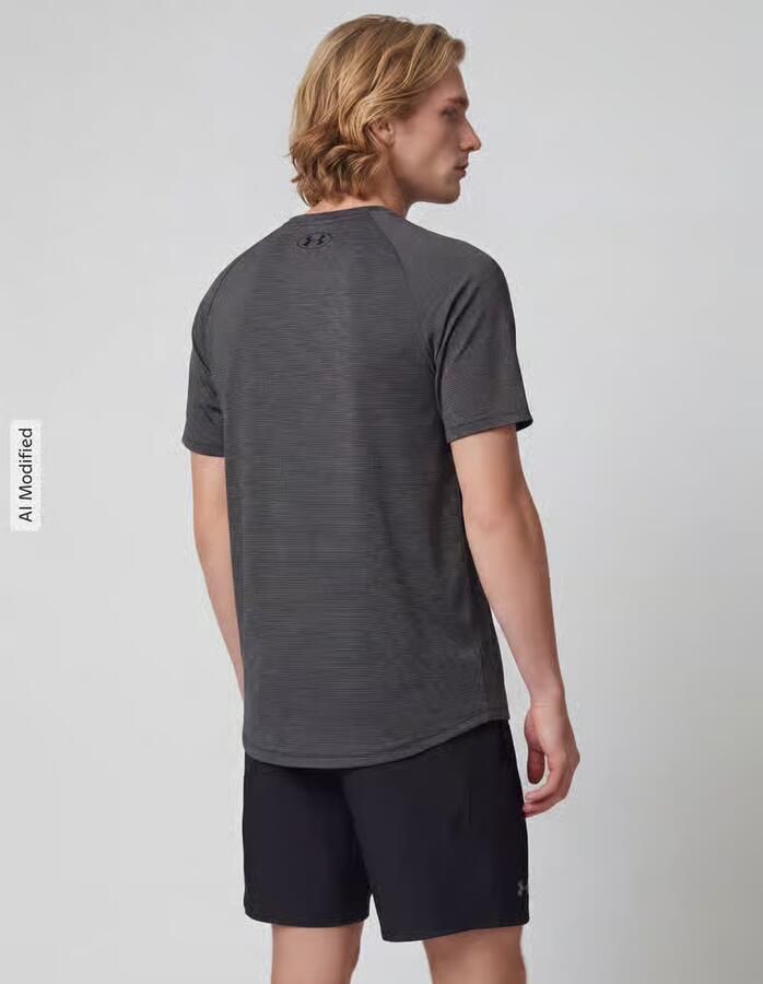 Under Armour Regular fit sport-t-shirt met logoprint - Foto 4