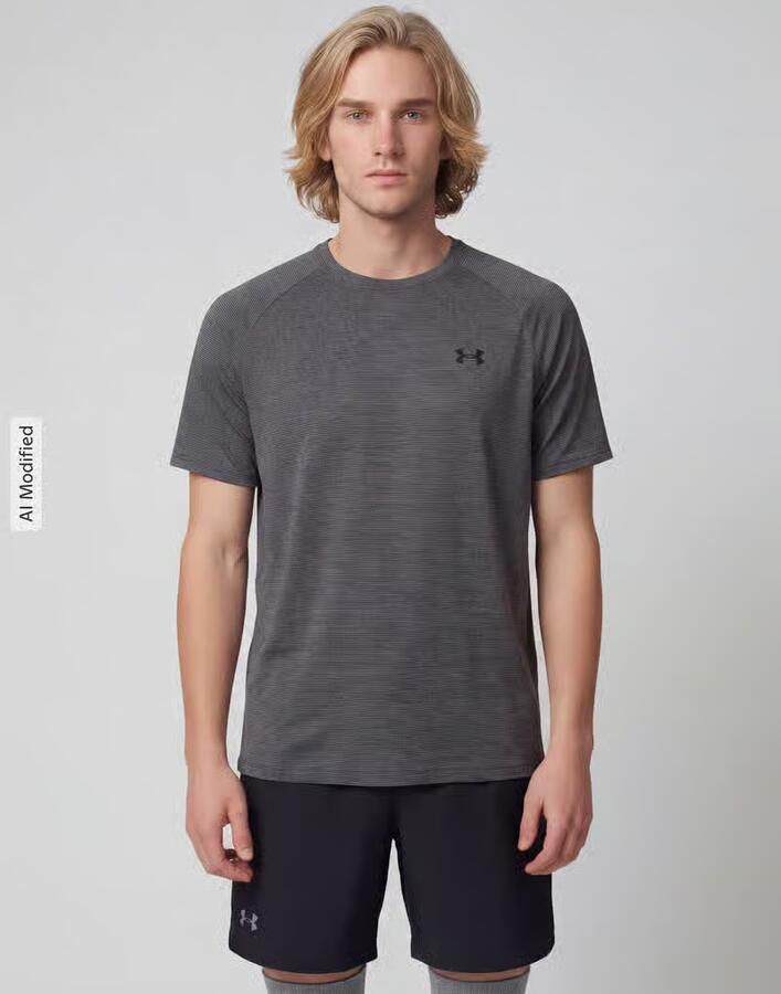 Under Armour Regular fit sport-t-shirt met logoprint - Foto 3
