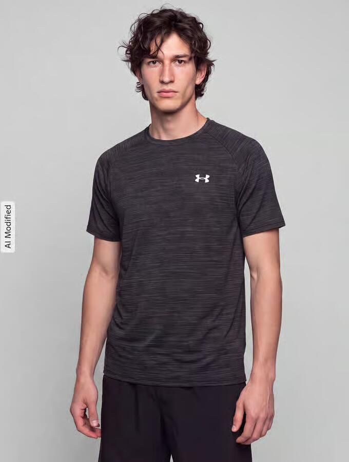 Under Armour Regular fit sport-t-shirt met logoprint - Foto 4