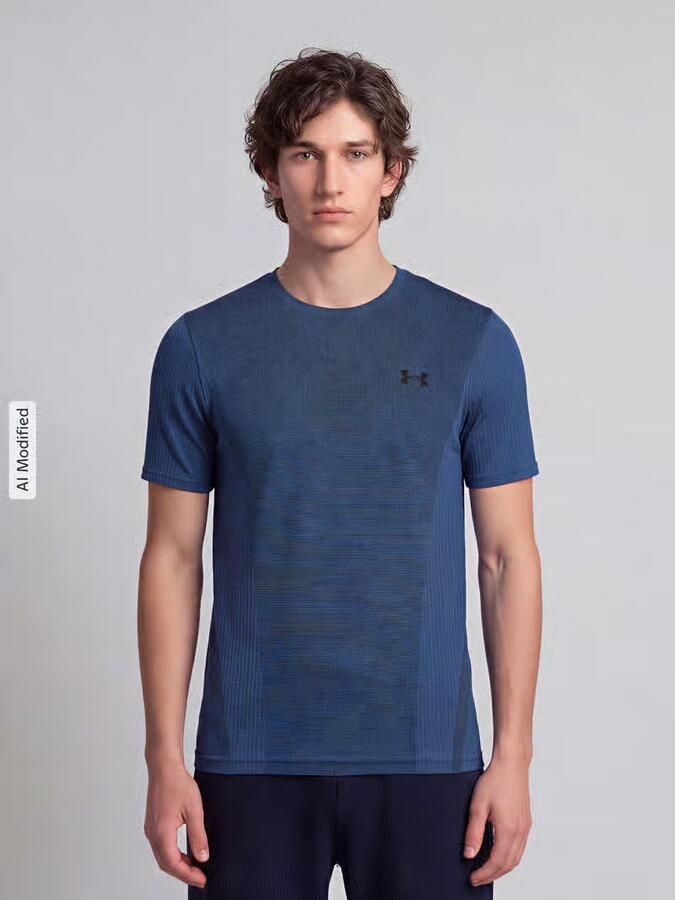 Under Armour Regular fit sport-t-shirt met logoprint - Foto 4