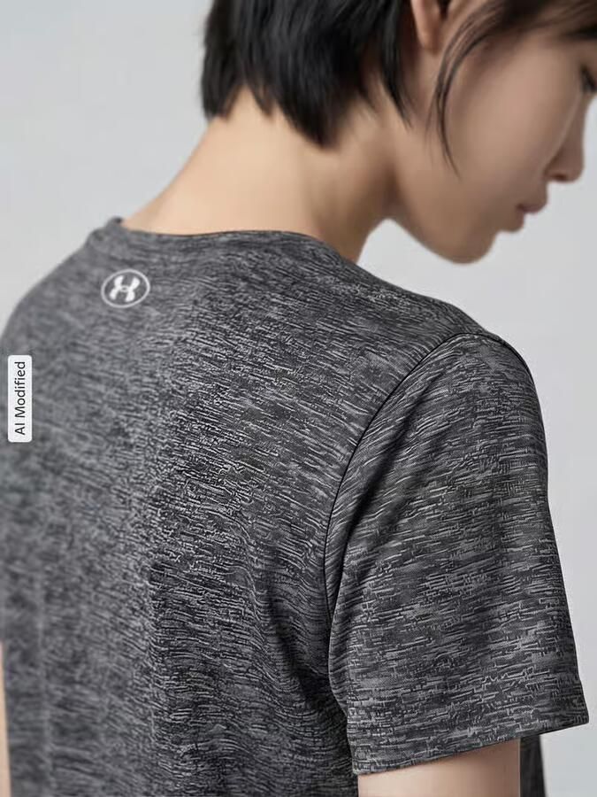 Under Armour Regular fit sport-t-shirt met logoprint model 'Tech SSV- Twist'