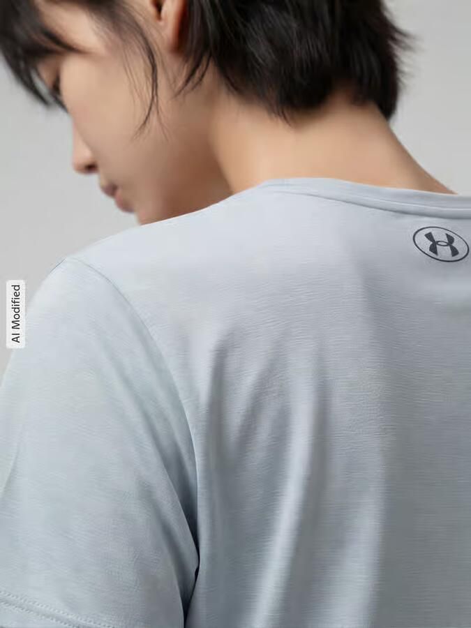 Under Armour Regular fit sport-t-shirt met logoprint model 'Tech SSV- Twist'