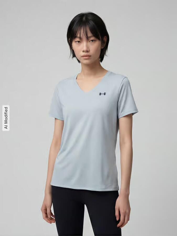 Under Armour Regular fit sport-t-shirt met logoprint model 'Tech SSV- Twist' - Foto 3