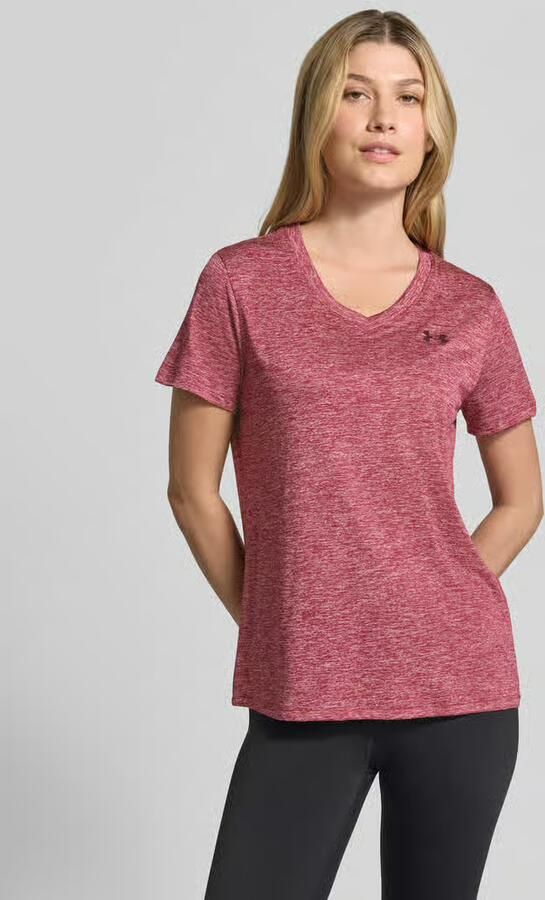 Under Armour Regular fit sport-t-shirt met logoprint model 'Tech SSV- Twist' - Foto 2