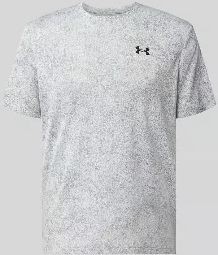Under Armour Regular fit sport-t-shirt met structuurpatroon model 'Pixelate' - Foto 3