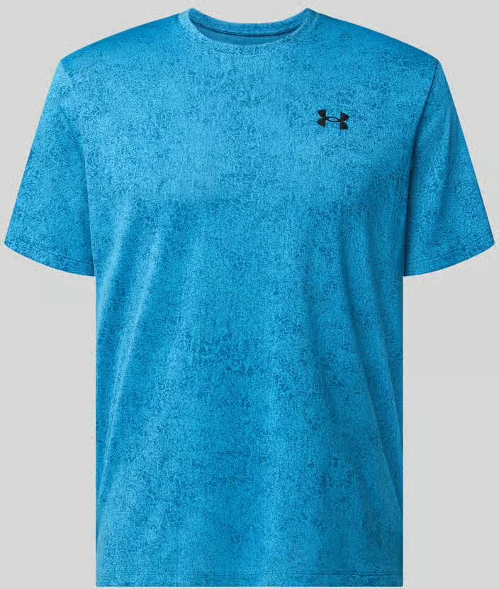 Under Armour Regular fit sport-t-shirt met structuurpatroon model 'Pixelate'