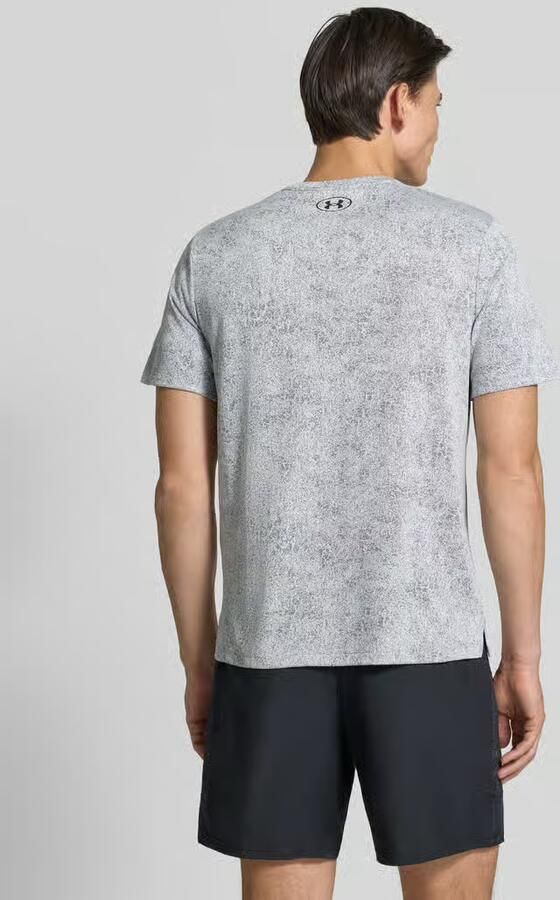Under Armour Regular fit sport-t-shirt met structuurpatroon model 'Pixelate' - Foto 2
