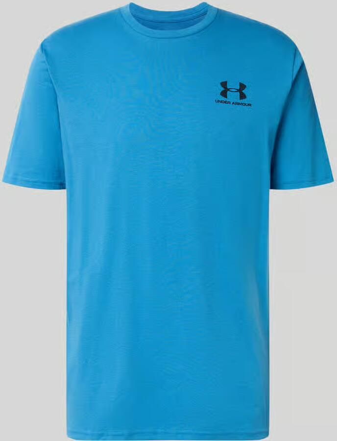 Under Armour Regular fit sport-t-shirt van katoenmix