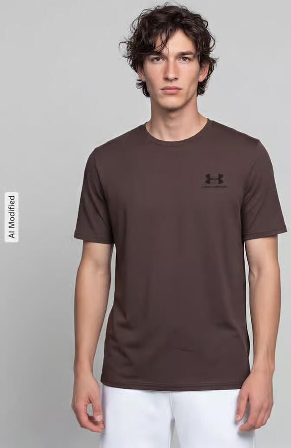 Under Armour Regular fit sport-t-shirt van katoenmix - Foto 4
