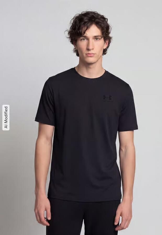 Under Armour Regular fit T-shirt met logoprint model 'Left' - Foto 4