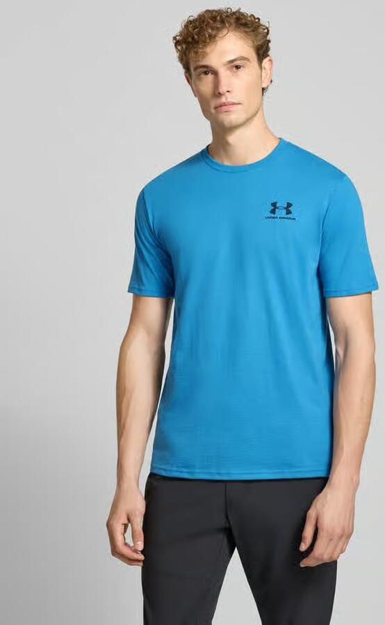 Under Armour Regular fit sport-t-shirt van katoenmix - Foto 4