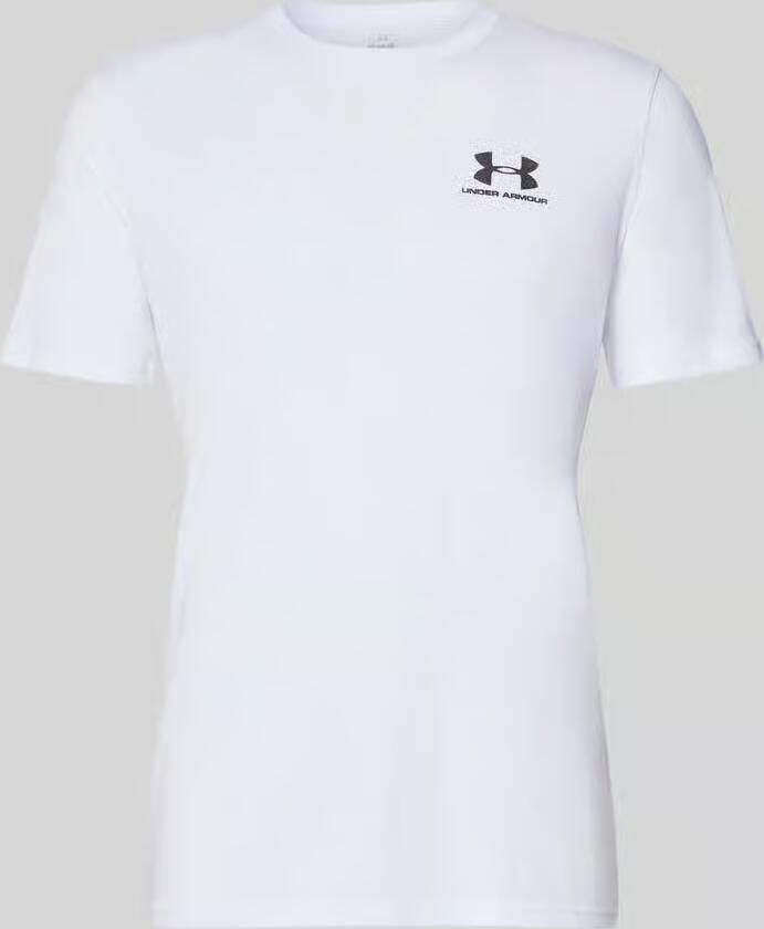 Under Armour Regular fit T-shirt met logoprint model 'Left' - Foto 4