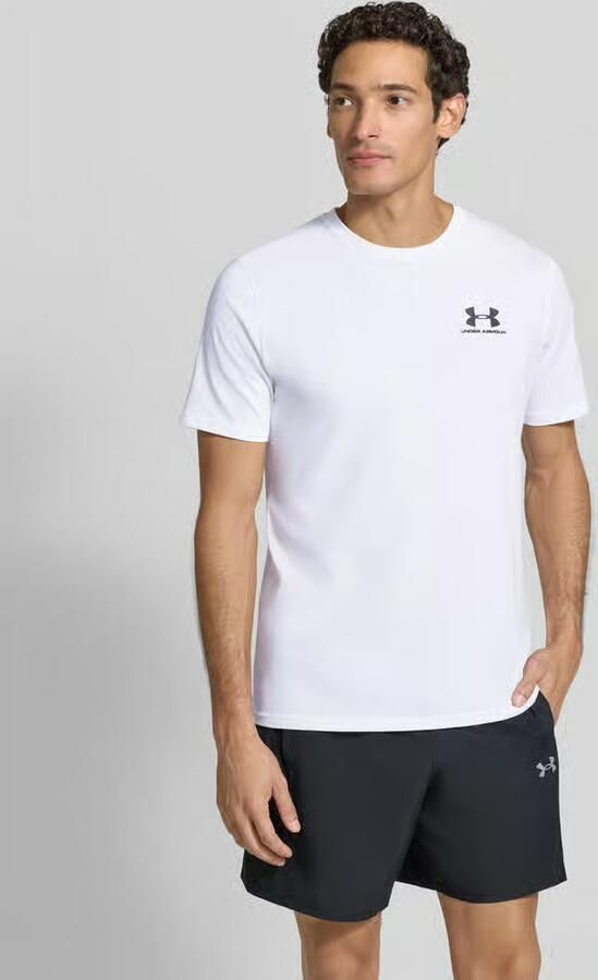 Under Armour Regular fit T-shirt met logoprint model 'Left' - Foto 6