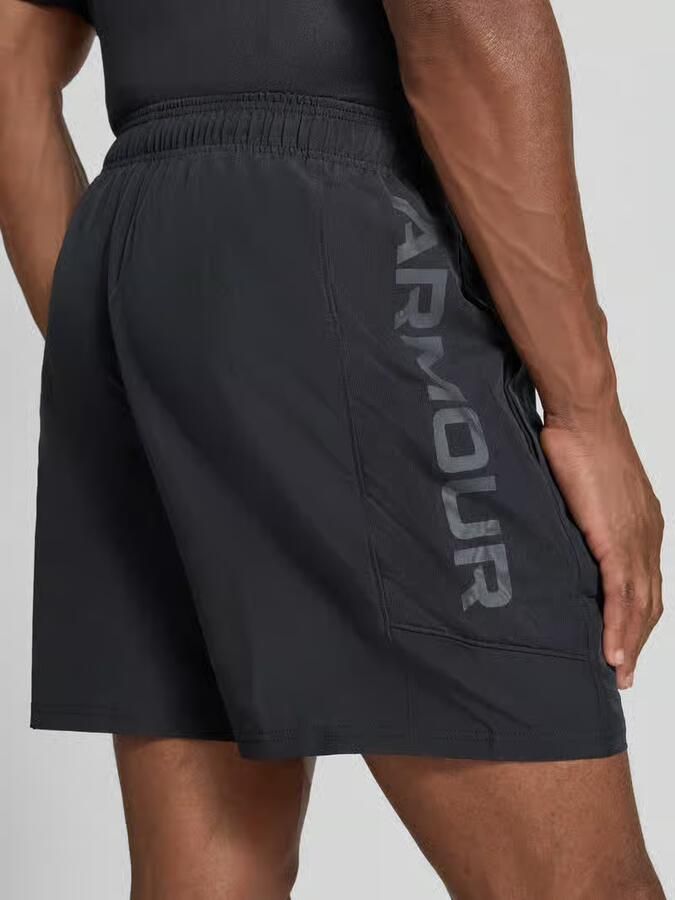 Under Armour Regular fit sportshort met elastische band model 'UTILITY'