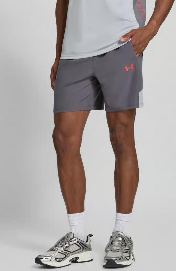 Under Armour Regular fit sportshort met elastische band model 'UTILITY' - Foto 2