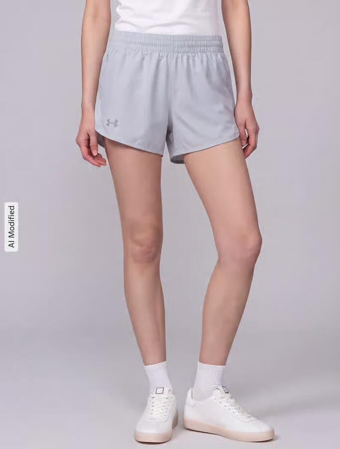 Under Armour regular fit sportshorts met elastische band - Foto 3