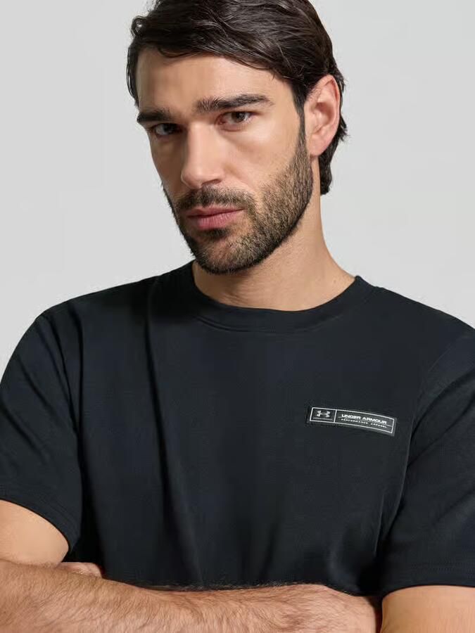 Under Armour Regular fit T-shirt met logo-applicatie - Foto 2